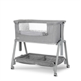 Crib LAYLA 2in1 with Foldable Side GREY